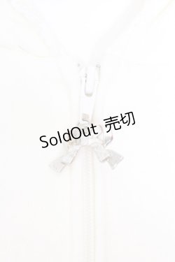 画像3: BABY,THE STARS SHINE BRIGHT / ロゴ刺しゅう入りフードワンピース  オフシロ O-25-02-20-002-BA-OP-IG-OS