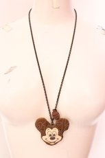 画像3: 【SALE】Q-pot. / ミッキーマウス/チョコケーキネックレス  ブラウン O-25-02-20-017-QP-AC-OW-ZT432-F003 (3)