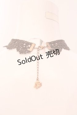 画像3: axes femme / レースカメオチョーカー  ブラウン O-25-02-20-019-AX-AC-IG-ZT432