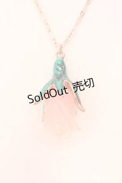 画像1: 【SALE】MILK / ローズバッドネックレス  ピンクローズ×ピンクゴールド O-25-02-20-021-ML-AC-OW-ZT432-F003