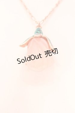 画像2: 【SALE】MILK / ローズバッドネックレス  ピンクローズ×ピンクゴールド O-25-02-20-021-ML-AC-OW-ZT432-F003