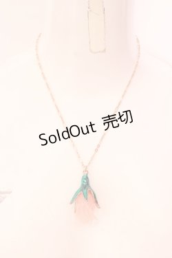 画像4: 【SALE】MILK / ローズバッドネックレス  ピンクローズ×ピンクゴールド O-25-02-20-021-ML-AC-OW-ZT432-F003