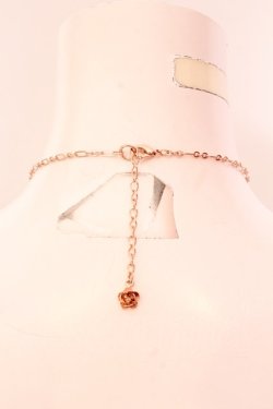 画像5: MILK / ローズバッドネックレス  ピンクローズ×ピンクゴールド O-25-02-20-021-ML-AC-OW-ZT432