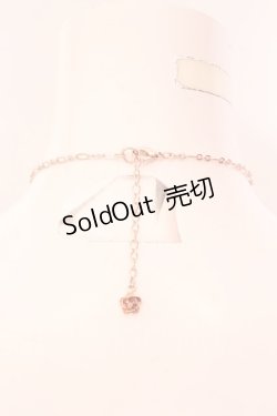 画像5: 【SALE】MILK / ローズバッドネックレス  ピンクローズ×ピンクゴールド O-25-02-20-021-ML-AC-OW-ZT432-F003