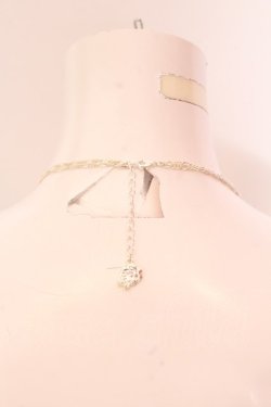 画像4: axes femme / ストーンビーズ2連ネックレス  シルバー O-25-02-20-023-AX-AC-IG-ZT432