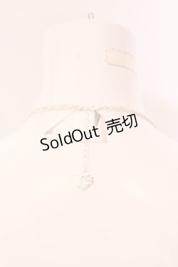 画像4: axes femme / ストーンビーズ2連ネックレス  シルバー O-25-02-20-023-AX-AC-IG-ZT432-F002