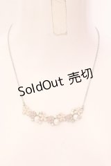 axes femme / フラワーラインネックレス  ゴールド O-25-02-20-026-AX-AC-IG-ZT432-F002