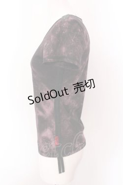 画像2: Ozz On / Vネックタイダイトップス  パープル O-25-02-22-026-OO-TO-OW-OS