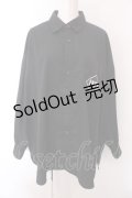 TRAVAS TOKYO / Locked bear shirts　シャツ F ブラック O-25-02-22-037-PU-TO-OW-OS