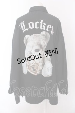 画像3: TRAVAS TOKYO / Locked bear shirts　シャツ F ブラック O-25-02-22-037-PU-TO-OW-OS