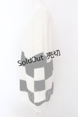 画像2: KRY CLOTHING / CHLL 2 ボーダーニットソー  ブラックｘホワイト O-25-02-22-039-EL-TO-YM-ZY