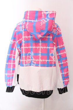 画像3: NieR Clothing / 高品質ORIGINAL JUMPER【ピンクブルー】  ホワイト×ピンク×ブルー O-25-02-22-043-PU-JA-IG-OS
