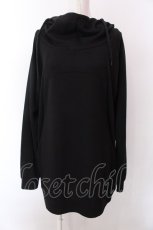 画像1: 【SALE】anko ROCK / SUPER BIG プルパーカー  ブラック O-25-02-22-050-PU-TO-YM-ZT479 (1)