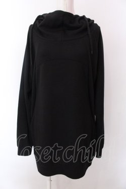 画像1: anko ROCK / SUPER BIG プルパーカー  ブラック O-25-02-22-050-PU-TO-YM-OS