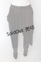 Ozz Croce / サルエルラップパンツ  ブラウン×ネイビー系 O-25-02-22-006-OO-PA-IG-OS