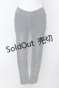 Rozen Kavalier / ローズエンブロイダリーデニムパンツ S アオ O-25-02-22-007-OO-PA-OW-OS