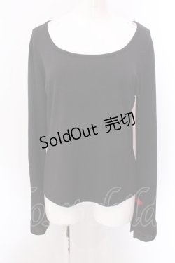 画像1: Qutie Frash / 2020プレミアム-金華-インナーTシャツ  ブラック×レッド O-25-02-22-067-QU-TO-IG-ZI