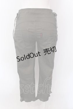 画像3: Ozz On / サイドエンブロイダリーパンツ  カーキグリーン O-25-02-22-008-OO-PA-OW-OS