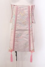 画像1: Qutie Frash / 花魁帯コルセット  ピンク O-25-02-22-085-QU-ZA-IG-ZI (1)
