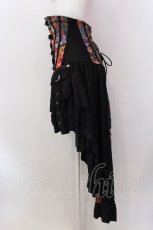 画像3: 【SALE】Qutie Frash / コルセットスカート  ブラック×レッド系 O-25-02-22-087-QU-SK-IG-ZT034 (3)
