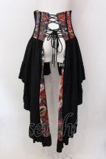 画像4: 【SALE】Qutie Frash / コルセットスカート  ブラック×レッド系 O-25-02-22-087-QU-SK-IG-ZT034 (4)