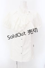 Ozz oneste / 妖鴉天舞ブラウス  オフホワイト O-25-02-22-015-OO-BL-IG-OS