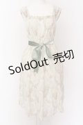 Jane Marple Dans Le Salon / ロココプリントワンピース M アイボリー O-25-02-23-045-JM-TO-IG-OS