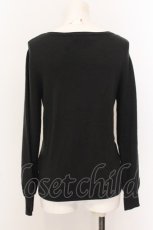 画像2: 【SALE】Jane Marple / ユニオンジャックストールカーディガン【ストール欠品】 M クロ O-25-02-23-049-JM-TO-IG-ZT215 (2)