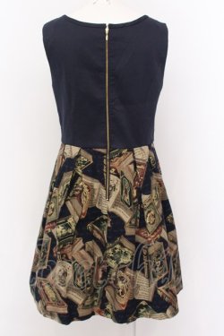 画像2: Jane Marple / フェアリーテイルBOOKのビスチェドレス M ネイビー O-25-02-23-051-JM-OP-IG-ZT0430