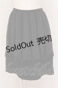 Jane Marple / 別珍配色スカート M ネイビー O-25-02-23-056-JM-SK-OW-OS