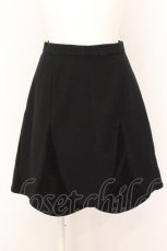 画像1: 【SALE】Jane Marple / 別珍切替スカラップスカート M クロ O-25-02-23-059-JM-SK-OW-ZT075 (1)