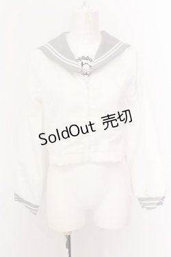 画像1: サンリオ / アベイルコラボセーラートップス M ポチャッコ（グレー） O-25-02-23-013-EL-TO-OW-ZT078