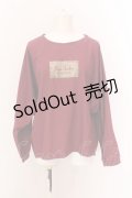 axes femme / アソートロゴドルマンTシャツ F ワイン O-25-02-23-003-AX-TS-SZ-OS