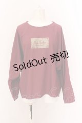 axes femme / アソートロゴドルマンTシャツ F ワイン O-25-02-23-003-AX-TS-SZ-OS