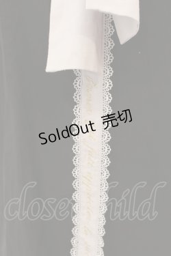 画像2: axes femme POETIQUE / メッセージ刺繍ブラウス  黒ｘグレー O-25-02-23-031-AX-BL-AS-OS