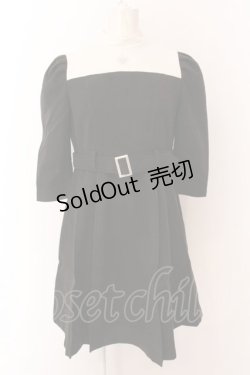 画像1: EATME / ベルトマークワンピース S グレー O-25-02-23-036-LO-OP-IG-OS