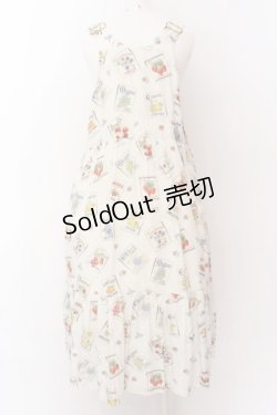 画像2: Jane Marple / My favorite labelsサロペットスカート M アイボリー O-25-02-23-037-JM-OP-IG-ZT215