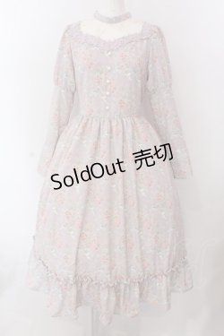 画像1: Kurumi Collaboration / KRハナジゴスリーブワンピース M ラベンダー O-25-02-24-024-LO-OP-IG-OS