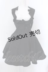 alice auaa / ジャガードノースリーブワンピース 3 ブラック O-25-02-24-025-AA-OP-IG-OS