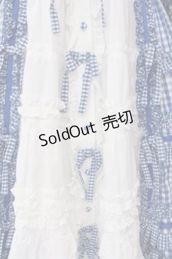 画像3: Angelic Pretty / Little Houseワンピース  ブルー×シロ O-25-02-24-027-AP-OP-IG-OS