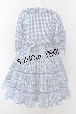 画像5: Angelic Pretty / Little Houseワンピース  ブルー×シロ O-25-02-24-027-AP-OP-IG-OS