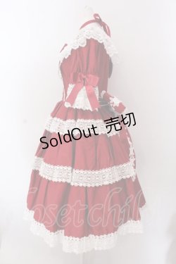 画像4: BABY,THE STARS SHINE BRIGHT / エリザベスドールワンピース  えんじ O-25-02-24-030-BA-OP-IG-OS