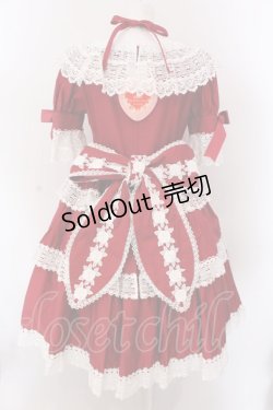 画像6: BABY,THE STARS SHINE BRIGHT / エリザベスドールワンピース  えんじ O-25-02-24-030-BA-OP-IG-OS