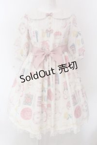 Angelic Pretty / Doll's Tea Partyワンピース  オフ O-25-02-24-031-AP-OP-OW-OS