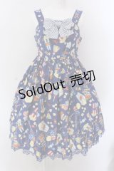 Angelic Pretty / Happy Park Carnivalジャンパースカート  ネイビー O-25-02-24-033-AP-OP-OW-OS