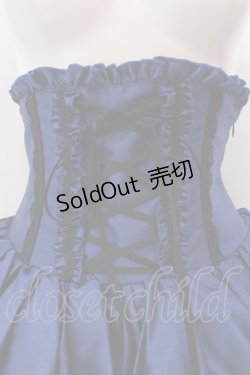 画像2: ATELIER PIERROT / ミニコルセットスカート  ブルー O-25-02-24-038-EL-SK-OW-OS