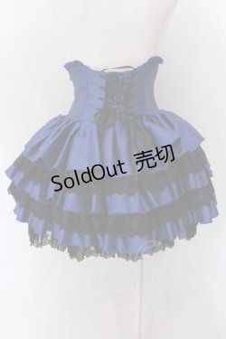 画像5: ATELIER PIERROT / ミニコルセットスカート  ブルー O-25-02-24-038-EL-SK-OW-OS