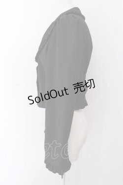 画像3: BPN / フリルハート襟ジャケット M ブラック O-25-02-24-054-GO-JA-IG-OS