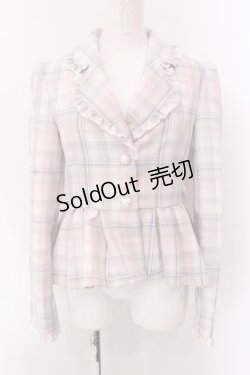 画像1: BAROQUE / Hyacinth シリーズ ジャケット M ピンク×ラベンダー O-25-02-24-060-EL-JA-OW-OS