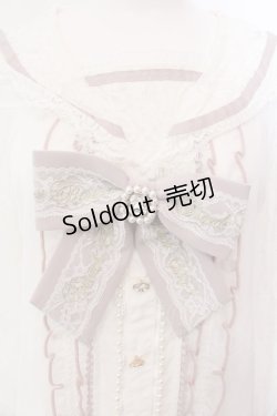 画像2: LIZ LISA / レースセーラーブラウス  シロ×ピンク O-25-02-24-077-LO-BL-IG-OS